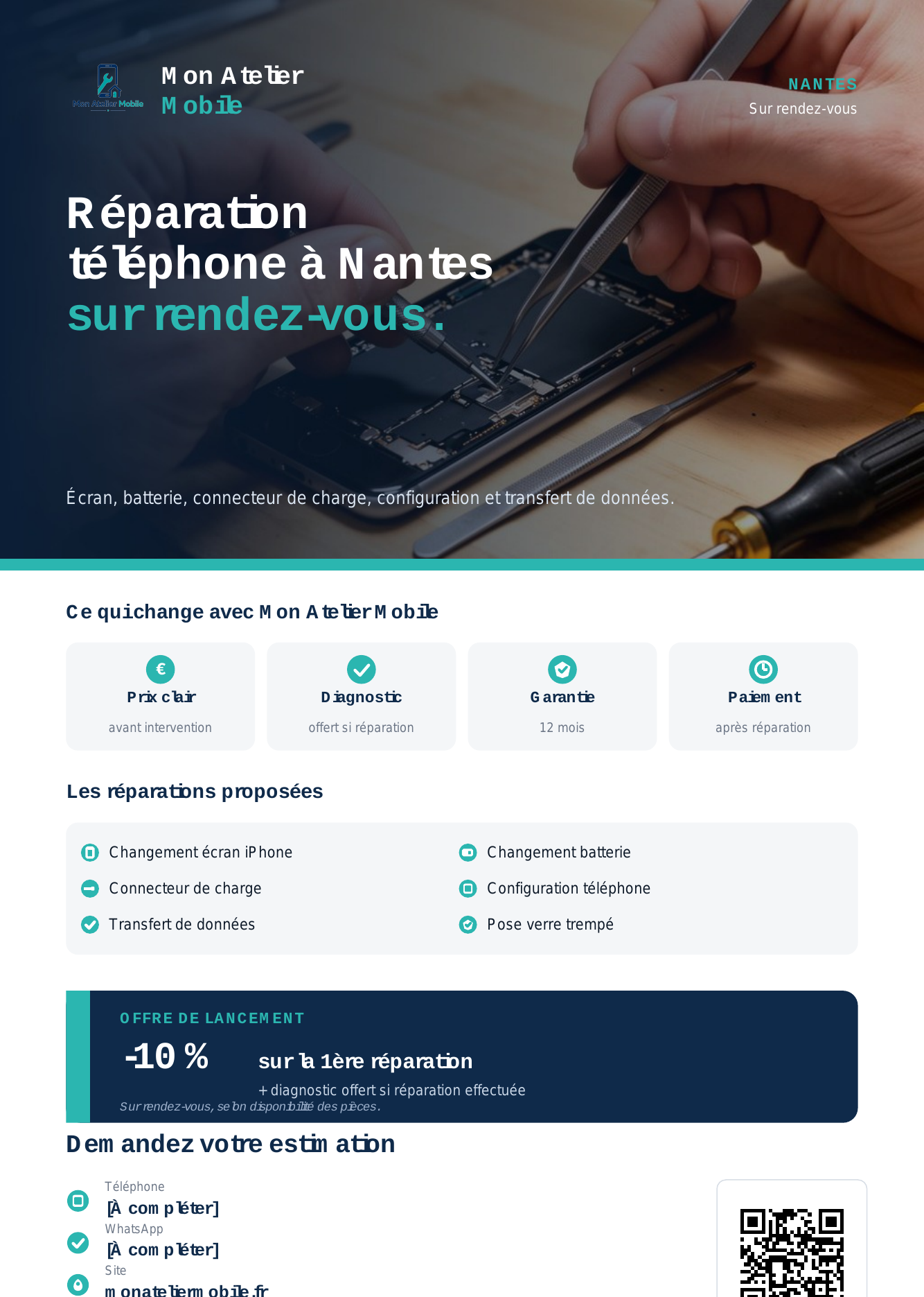 Flyer A5 — recto